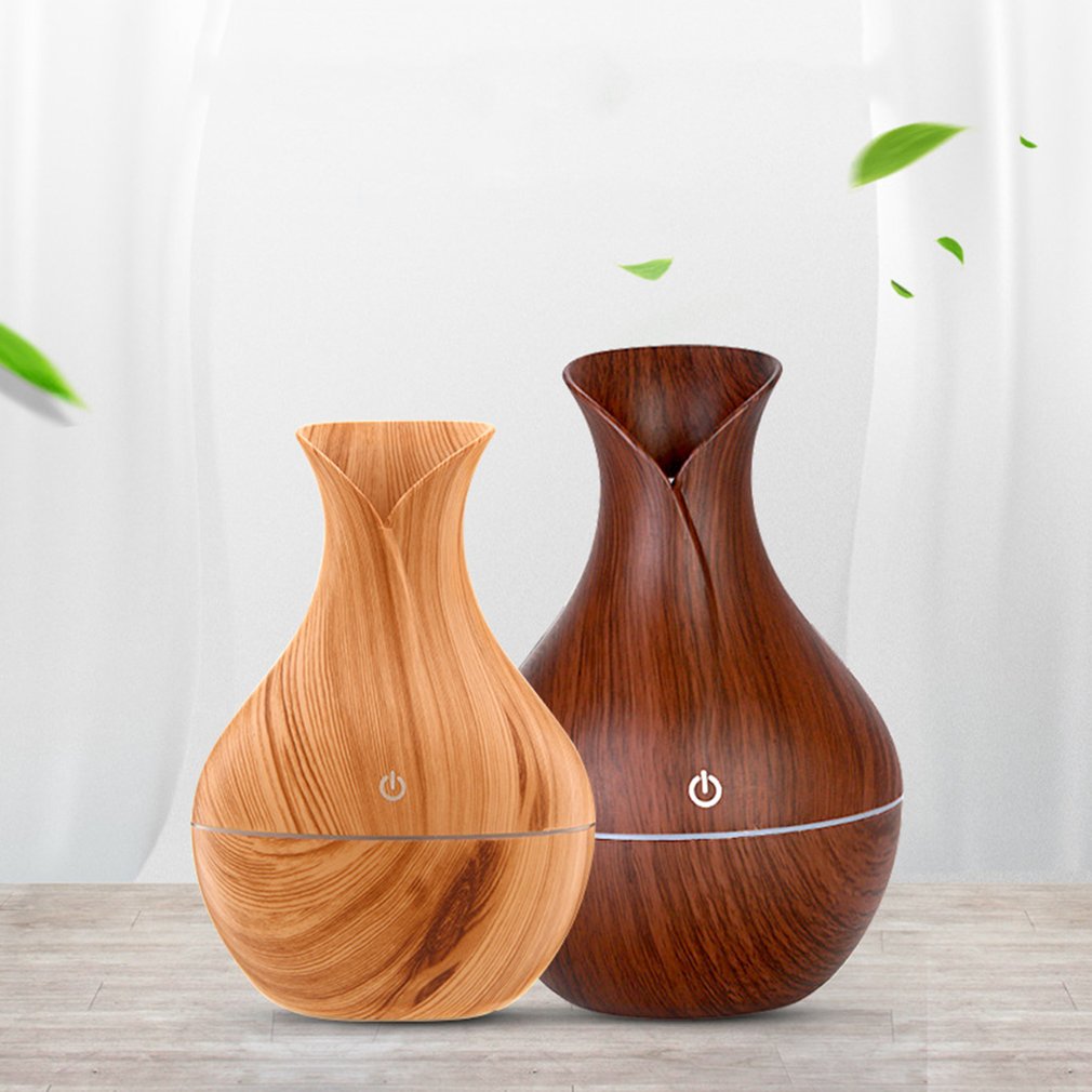 جديد مرطب الهواء الكهربائي بزيت عطري قابل للشحن مع ضوء الليل USB Ultrasonic Aroma Humidifier