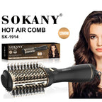 Sokany فرشاة مجفف الشعر SK-904,1200W 3 في 1 لفرد الشعر